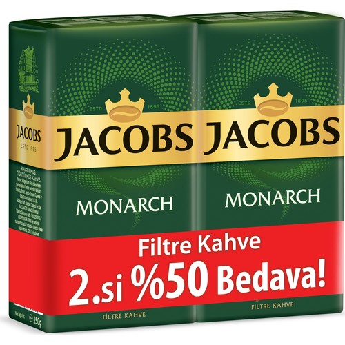 Jacobs Filtre Kahve 250 gr Alana İkincisi 50 Bedava Fiyatı