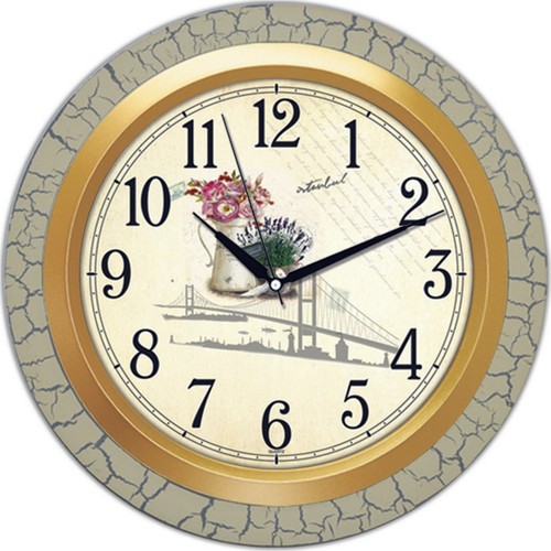 Time Gold Ahşap Görünümlü Duvar Saati 35 cm Fiyatı Time Gold Ahşap Görünümlü Duvar Saati 35 cm Fiyatı