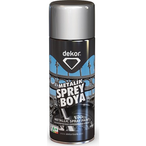 Dekor Sprey Boya 400ml Özel amaçlı metalik Gri 6�lı Fiyatı Dekor Sprey Boya 400ml Özel amaçlı metalik Gri 6�lı Fiyatı