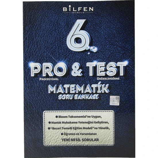 Bilfen Yayıncılık 6. Sınıf Pro&Test Matematik Soru Bankası