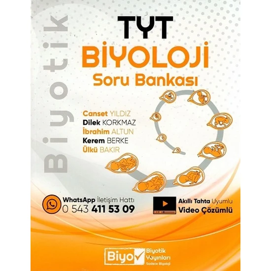 Biyotik Yayınları  TYT  Biyoloji Soru Bankası