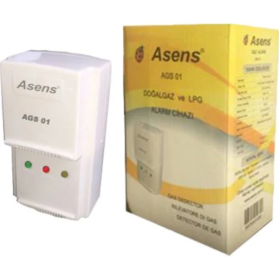 Asens Doğalgaz ve Lpg Alarm Cihazı