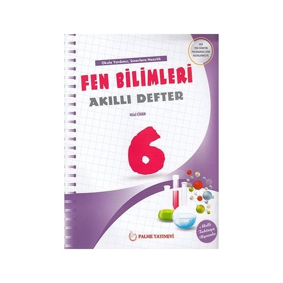 Palme Yayıncılık 6. Sınıf Fen Bilimleri Akıllı Defter Kitabı