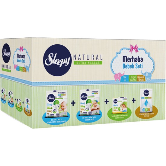 Sleepy Natural Merhaba Bebek Seti Fiyatı Taksit Seçenekleri