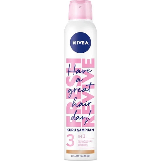 Nivea Orta Saç Tonları İçin Kuru Şampuan 200 ml