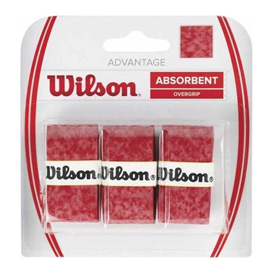 Wilson Advantage Overgrip 3'lü Kırmızı ( WRZ4033RD )