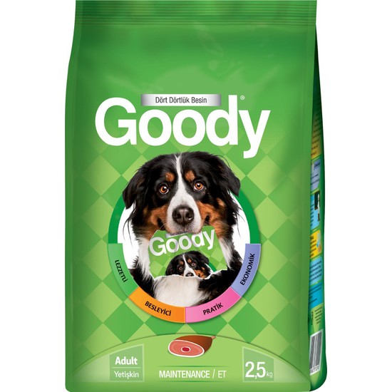 Goody Etli Yetişkin Köpek Maması 2,5 Kg Fiyatı Taksit Seçenekleri