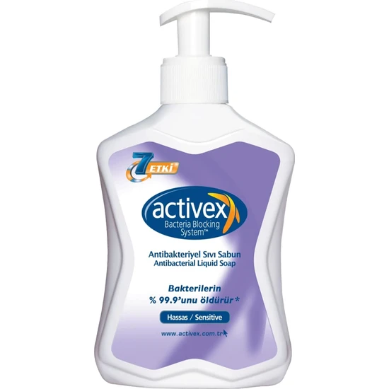 Activex Antibakteriyel Sıvı Sabun Hassas 300 ml