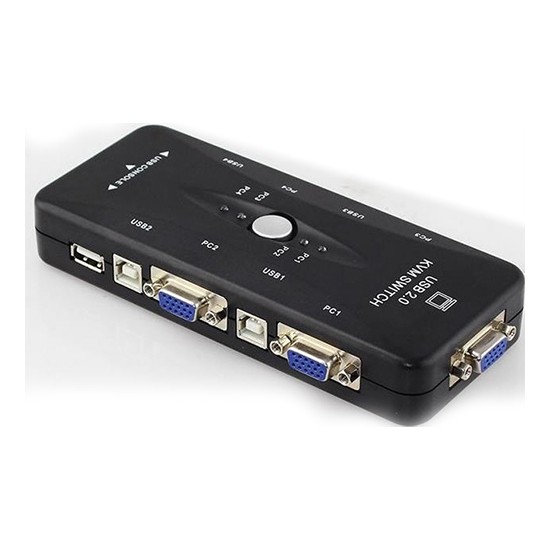 Alfais 4210 4 Port USB to KVM Switch Çoklayıcı