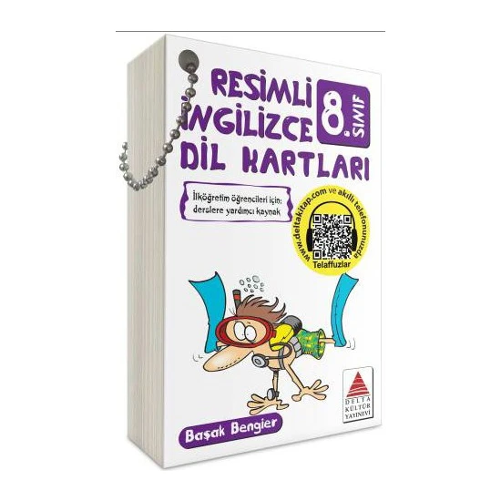 Delta Kültür Yayınevi Delta Resimli İngilizce Dil Kartları 8. Sınıf - Başak Bengier