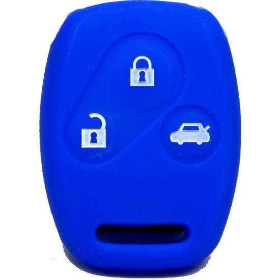 Gsk Honda Anahtar Kabı Koruyucu Kılıf 3 Tuş ( Mavi )