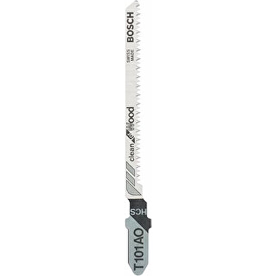Bosch  - Temiz Kesim Serisi Ahşap İçin T 101 Ao Dekupaj Testeresi Bıçağı - 5'Li Paket