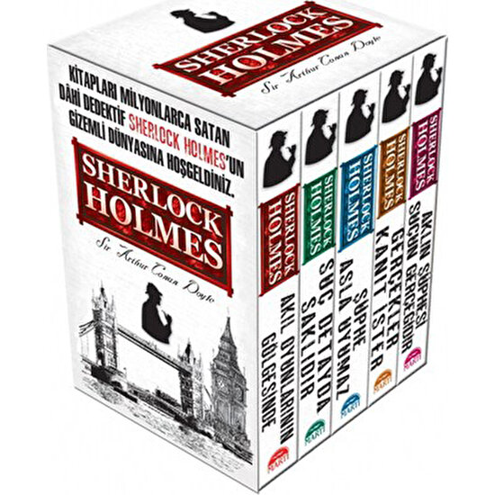 Sherlock Holmes Set (5 Kitap) - Sir Arthur Conan Doyle