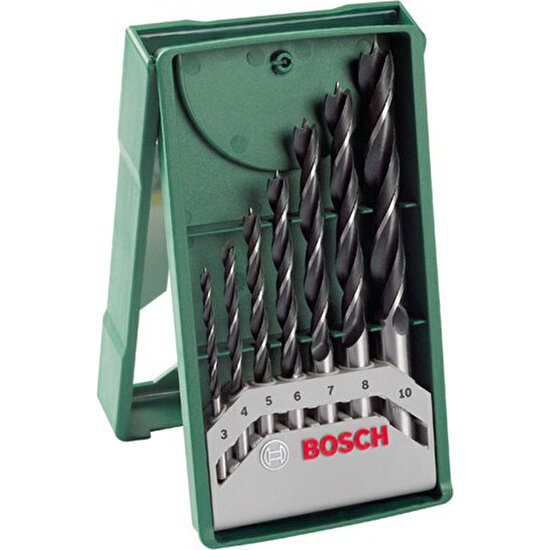 Bosch 7 Parçalı Ahşap Matkap Ucu Seti