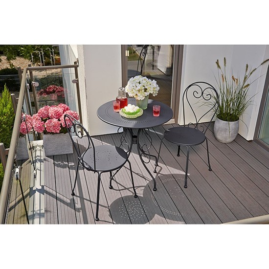 Bidesenal Ferforje Masa Sandalye Takımı Döküm Masa Sandalye Fiyatı