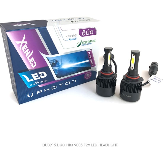 Photon Duo Led Xenon Far Ampulu H1 / H3 / H4 / H7 / H10 / Fiyatı