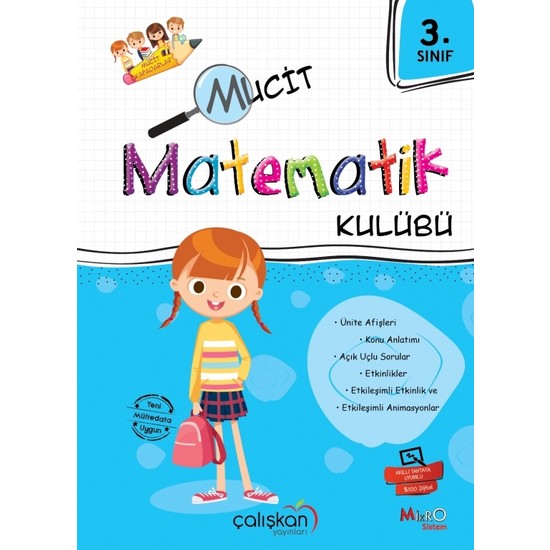 Çalışkan Yayınları Mucit Matematiki Kulubü 3. Sınıf Kitabı