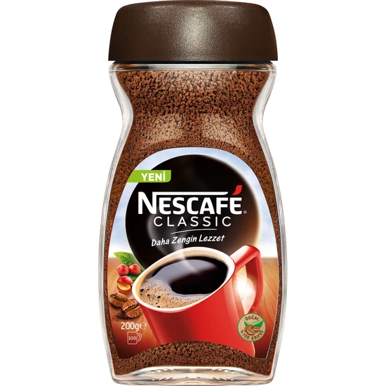 Nescafé Classic Çözünebilir Kahve 200gr Kavanoz