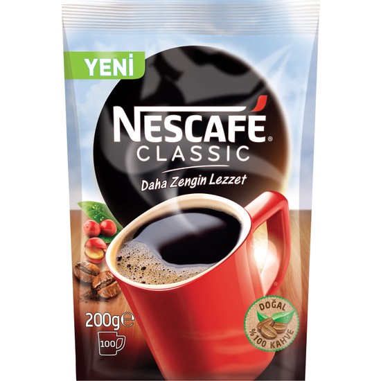 Nescafé Classic Çözünebilir Kahve 200gr Ekopaket Fiyatı