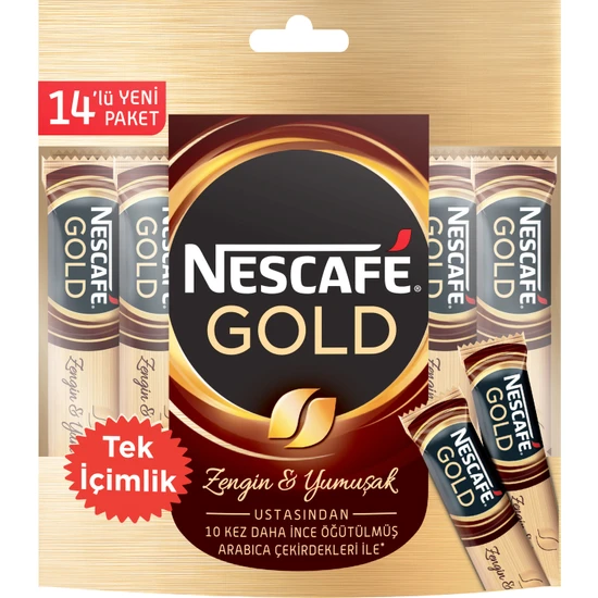 Nescafe Gold 14'lü Paket 2 gr