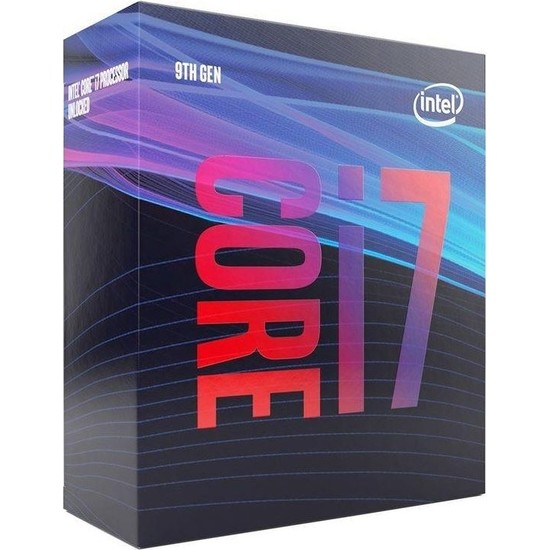 Intel Core i7 9700 3GHz 12MB Cache LGA1151 HD630 İşlemci