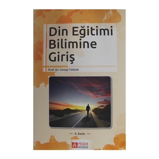 Din Eğitimi Bilimine Giriş - Cemal Tosun Kitabı Ve Fiyatı