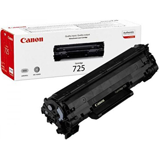 Canon CRG-725 Toner - Canon I-Sensys LBP6000 - LBP6000B - LBP-6020 - LBP6030W - MF3010 Sıfır Toner-Kutusuz
