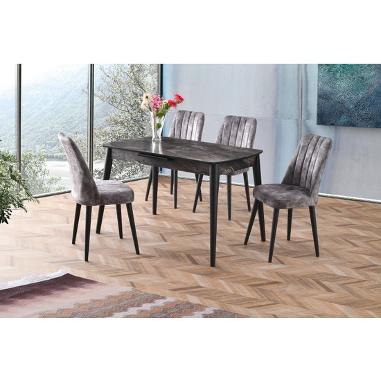 Riş Mobilya Venüs Masa Nil Sandalye Mutfak Masa Takımı Fiyatı