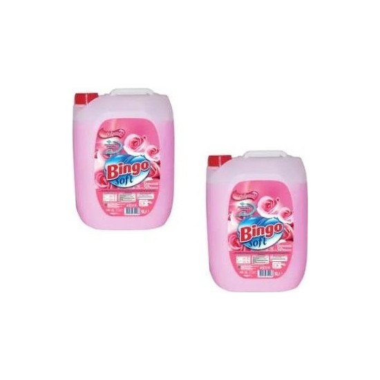 Bingo Yumuşatıcı Gül Pembe 5 lt x 2�li Set Fiyatı