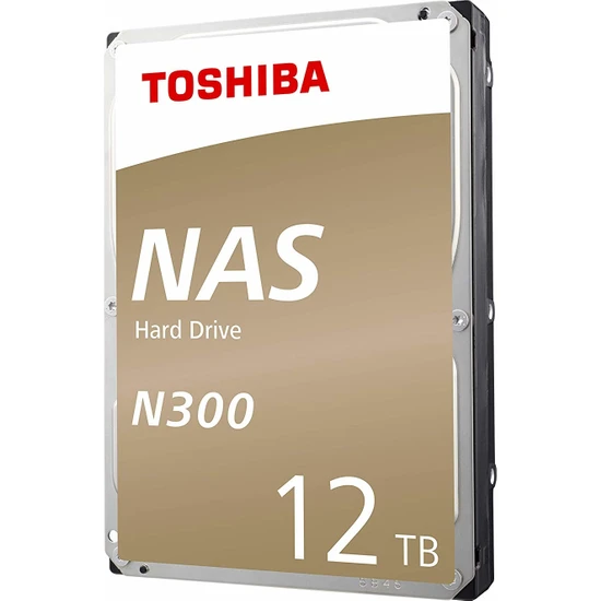 Toshiba N300 12TB 7200RPM 3.5'' 256MB Cache Sata 3 NAS Disk HDWG21CUZSVA