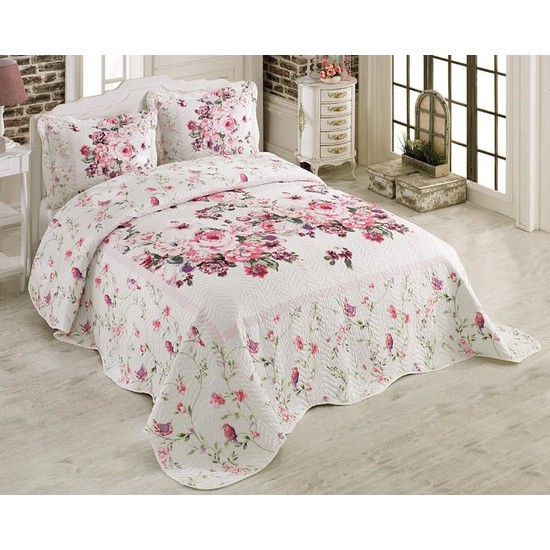 Örtüm Birdy Çift Kişilik Kapitone Yatak Örtüsü Fiyatı Örtüm Birdy Çift Kişilik Kapitone Yatak Örtüsü Fiyatı