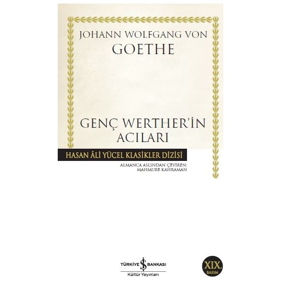 Genç Wertherin Acılar (Ciltsiz) - Johann Wolfgang von Goethe