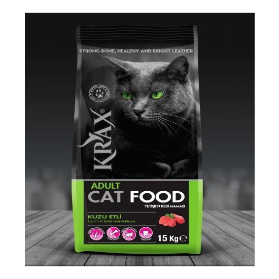 Krax Kuzu Etli Yetişkin Kedi Maması 15 kg Fiyatı
