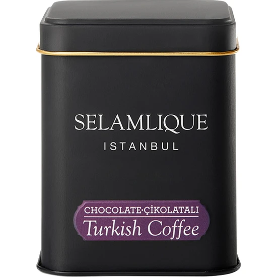 Selamlique Çikolatalı Türk Kahvesi Sade 125 gr