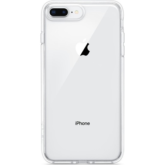 Zore Apple iPhone 7/8 Plus Ultra İnce Silikon Kılıf - Şeffaf