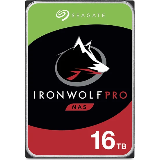 Seagate IronWolf Pro 16TB 3.5 Internal NAS Hard Disk ST16000NE000