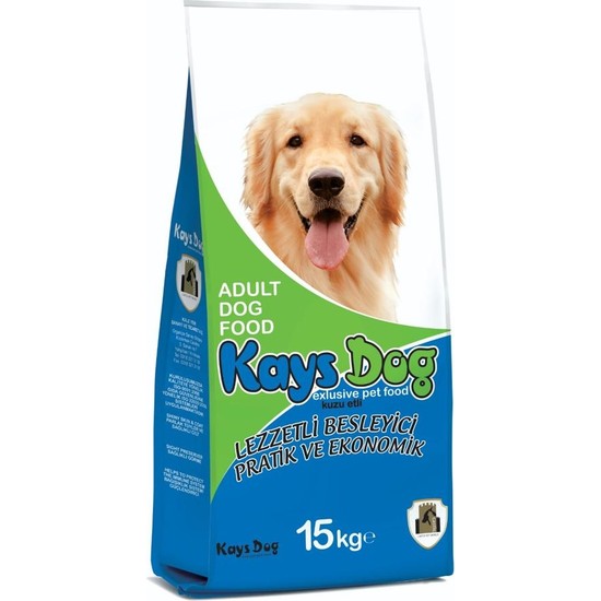 Kays Dog Kuzu Etli Pirinçli Yetişkin Köpek Maması 15 Kg