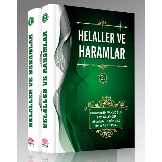 Helaller ve Haramlar 2 Cilt Takım