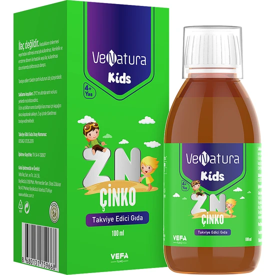  Venatura Kids Çinko Şurup 