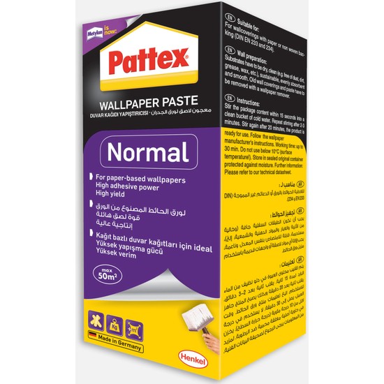 Pattex Metylan Duvar Kağıdı Yapıştırıcısı Normal 125 gr Fiyatı Pattex Metylan Duvar Kağıdı Yapıştırıcısı Normal 125 gr Fiyatı