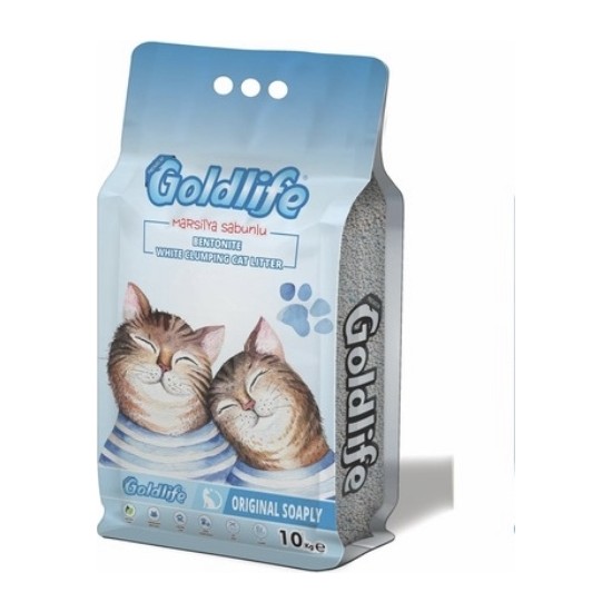 Goldlife Premium Marsilya Sabunlu Kedi Kumu İnce Taneli 10 Fiyatı