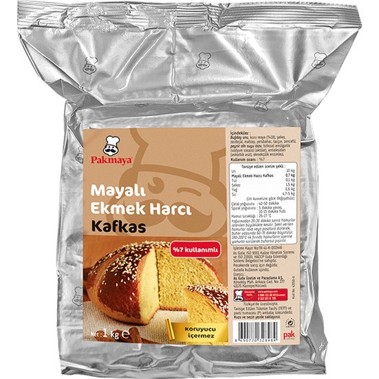 Pakmaya Ekşi Mayalı Ekmek Harcı Kafkas Fiyatı Taksit Seçenekleri