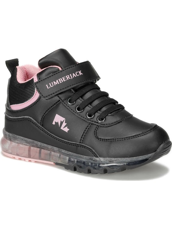 Lumberjack Cap Hi 9Pr Siyah Kız Çocuk Sneaker Ayakkabı