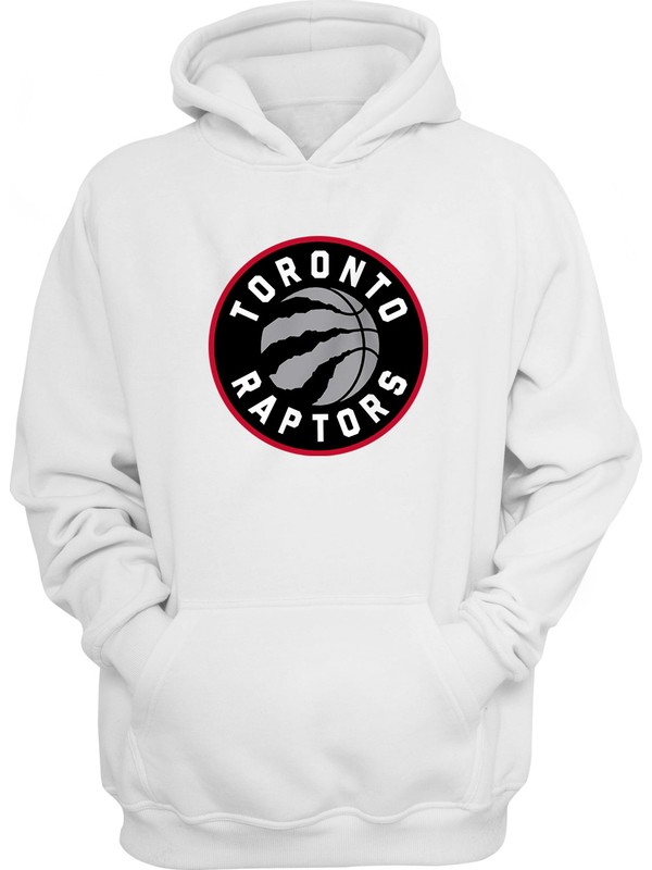 raptors white hoodie