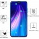 Case 4U Xiaomi Redmi Note 8 Cam Ekran Koruyucu 9H Esnek Nano