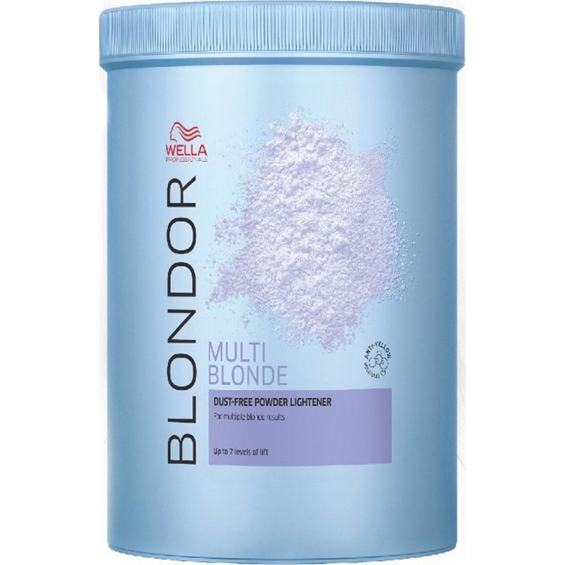 Wella Blondor Anti Yellow Toz Açıcı 800 gr 7 Ton Açma Etkisi ile Sarı Tonları Azaltır