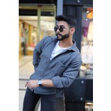 En Moda Klasik Fit Rahat Kesim Cepli Kışlık Oduncu Unisex Gömlek