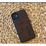 Aden Apple iPhone 11 Pro Max Kartlı Deri Kılıf