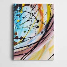 Dekolata Soyut Sanat Kanvas Tablo