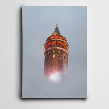 Dekolata Galata Kulesi Mini Kanvas Tablo